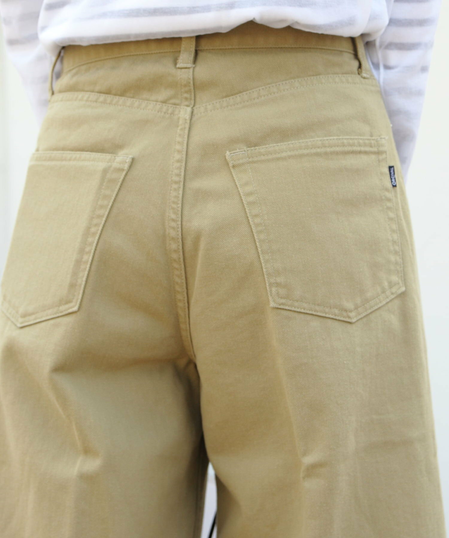 ORCIVAL/(W)TWILL 5PK WIDE PANTS E0080